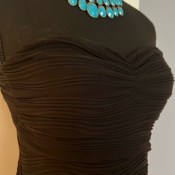 BOOHOO | Textured Sweetheart Mini Dress Sz US 6 - Picture 3 of 6